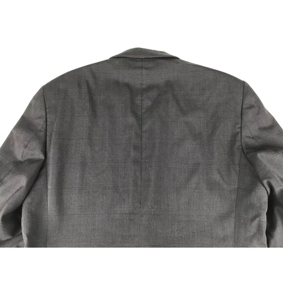 Jean Paul Germain Mens Black Wool Inner Pockets Notch Collared‎ Blazer Size 40 R - Picture 10 of 11